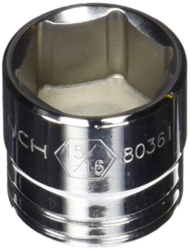 GEARWRENCH 3/8" Drive Standard SAE Socket 15/16", 6 Point - 80361