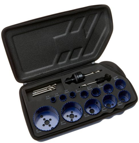 Irwin 3073004 General Purpose Hole Saw Kit, 17-Piece