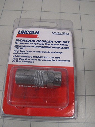 Lincoln 5852 Grease Gun Hydraulic Coupler Small Diameter