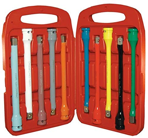 ATD Tools 4380 Drive Wheel Torque Extension Set, 1/2-Inch, 10-Piece