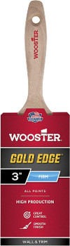 Wooster Genuine 3" Gold Edge Flat Paintbrush - 5232-3
