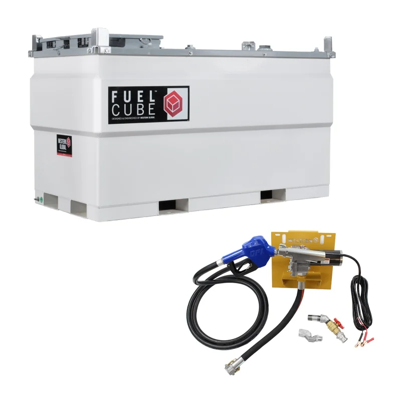 528 Gallon FuelCube with 12V/15GPM Diesel Pump Kit | FCPWN0500-01215GP-SNN