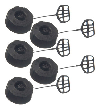 Husqvarna Craftsman Poulan 5 Pack Fuel Cap W/Retainer - 530014347-5PK