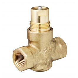 Siemens Building Technology 599-01106 N/C Control Valve 1/2" NPT Brass 1.6Cv Equal Percentage