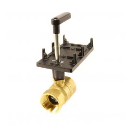 Siemens 599-10322 1.5" 2-Way Ball Valve 25Cv Chrome Plated