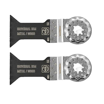 Fein 2 Pack of StarLock E-Cut 2-1/8" Saw Blade Pack, 63502223270-2PK