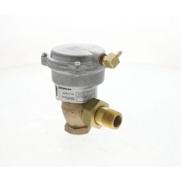 Siemens 656-0019 1/2" Valve Assembly N/O 5-10 PSI Angle 2.1Cv