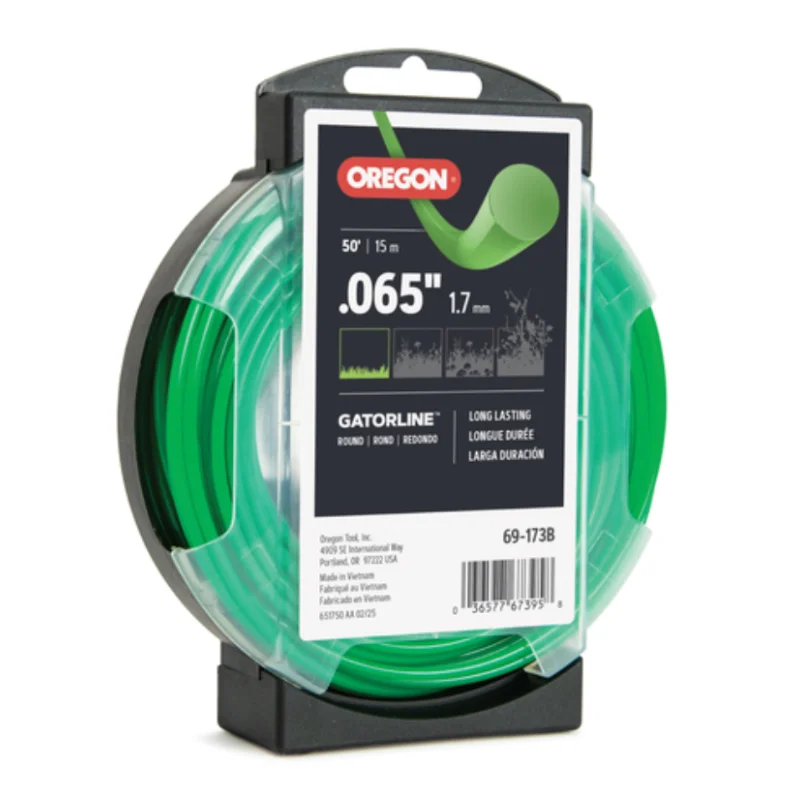 69-173B Oregon .065 Trimmer Line (Gatorline, Round – 50ft Donut)