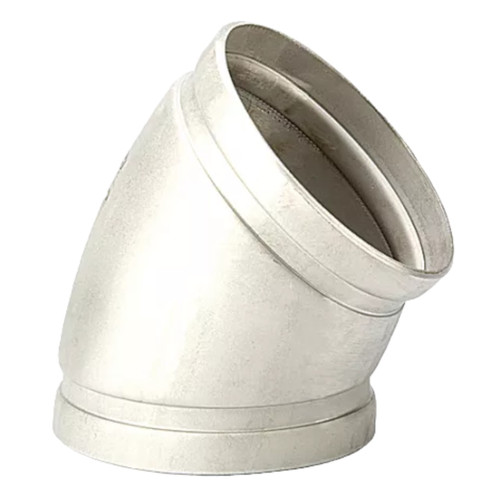 Anvil Gruvlok FIG 7051SS 45° Degree 316 Stainless Steel Elbow - Schedule 10