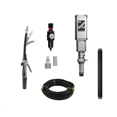 Balcrank Tiger HP Series 6:1 55 Gallon Drum Pump Package, Non-Metered