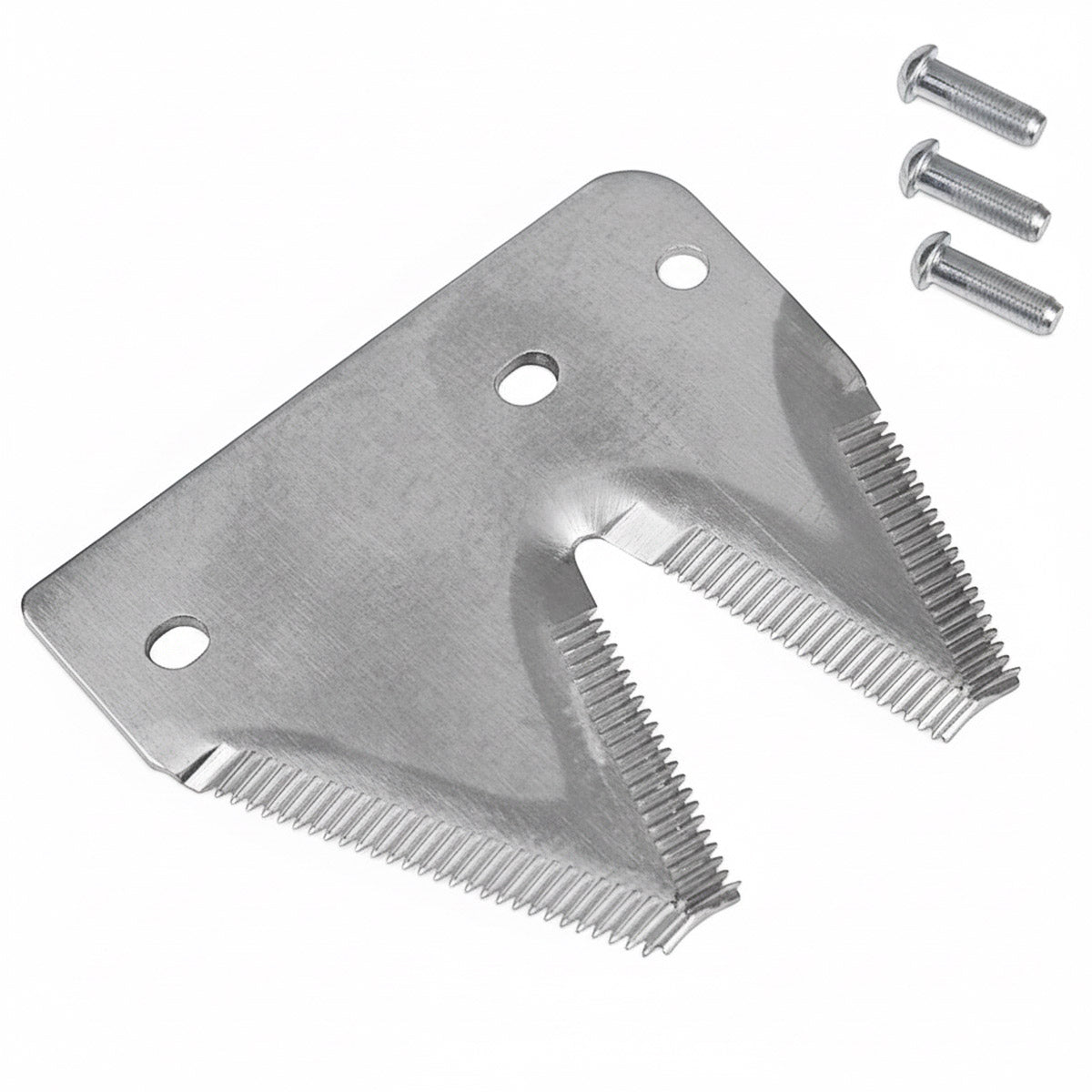 2 PACK END SECTIONS FOR TWIN SICKLE APPLICATION - TOP SERRATED PLATED HAS 2 # 612-150 PLUS RIVETS