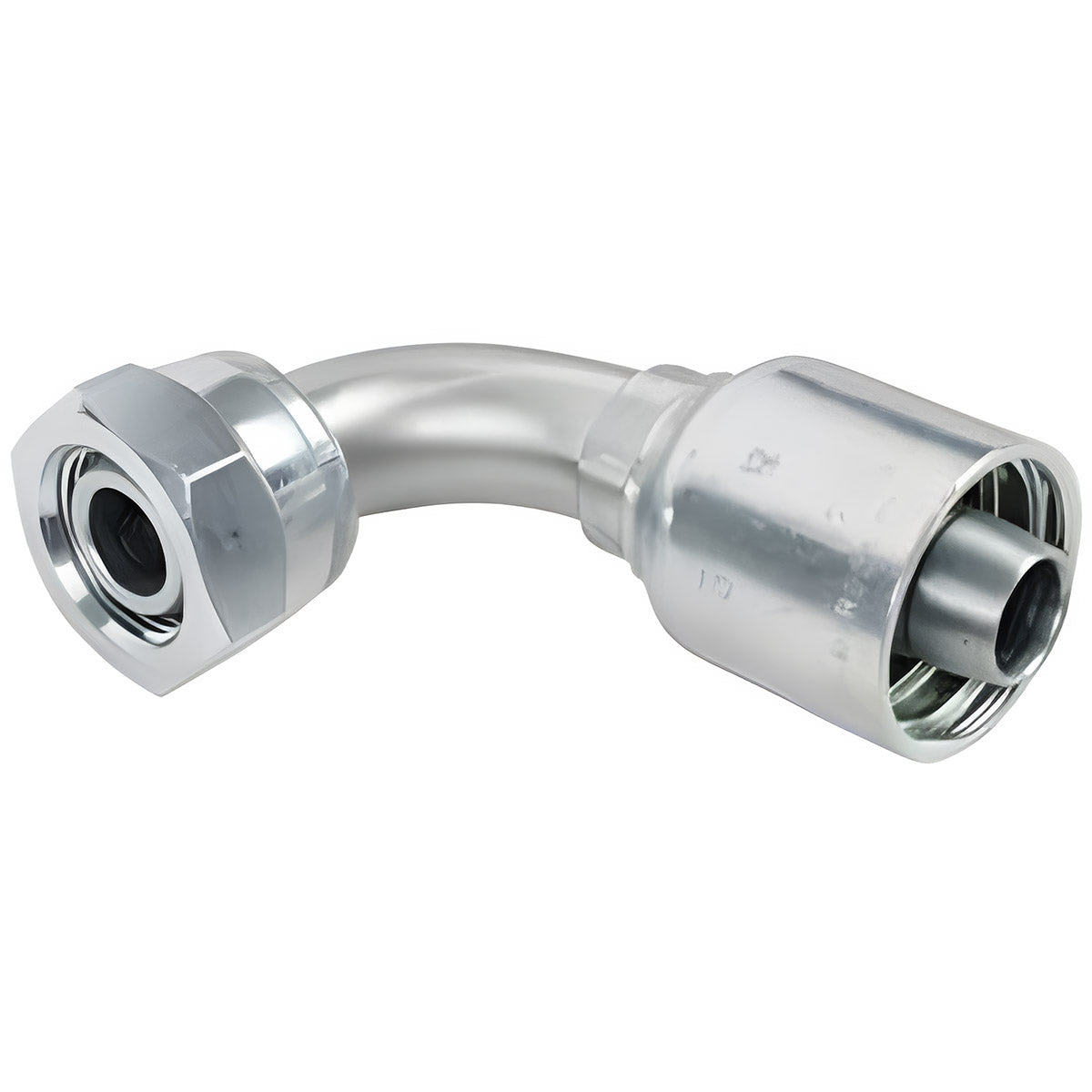 3/4 INCH HOSE X 3/4 BSPP FEMALE ELBOW - 90 SWIVEL