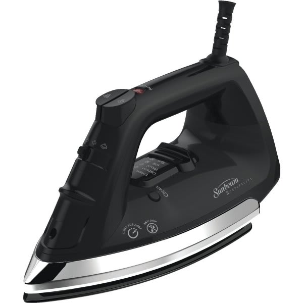 Sunbeam Classic Motion Smart Auto-Off Steam Iron, Black
