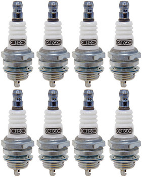Oregon 8 Pack of Genuine OEM Replacement Spark Plugs - 77-324-1-8PK
