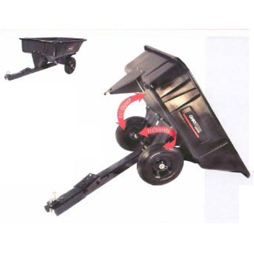 Poly Cart with Swivel Dump, 600 Lb. Capacity