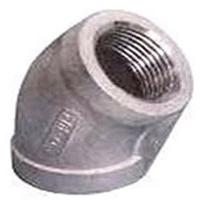 1-1/2 INCH X 1-1/2 INCH FNPT X FNPTGALVANIZED ELBOW - 45
