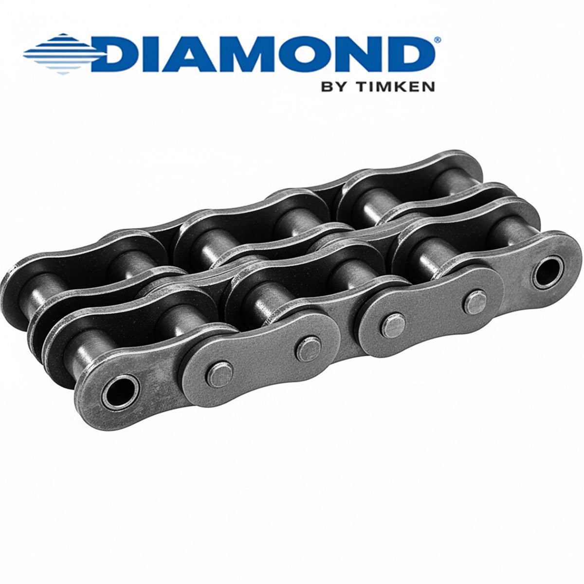 Diamond Roller Chain - #40 Double Strand x 10' Box, priced per foot
