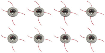 8-Pack of Shindaiwa Genuine OEM Replacement Heavy Duty Fixed Line Trimmer Head 80794A-8PK