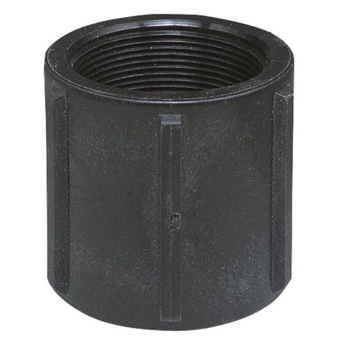 Norwesco 3" Schedule 80 Threaded Polypropylene Pipe Coupling