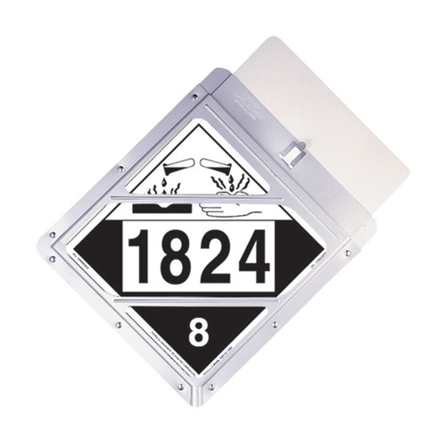 Labelmaster Clear Placard Holder Shield - 10 3/4 in. x 10 3/4 in.