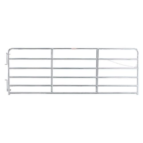 Tarter Galvanized Bull Gate, 8 Ft., 6 Bar
