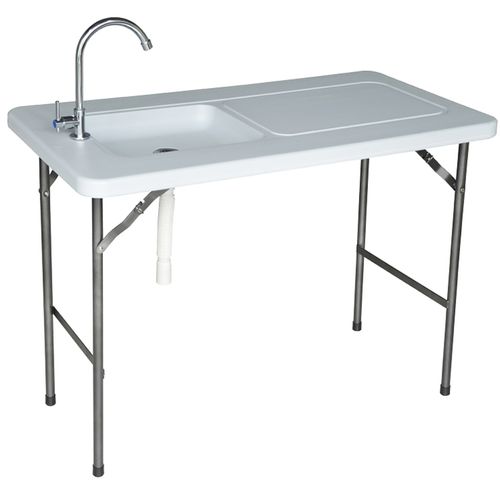 Folding Fish Station, Sink, Work Area