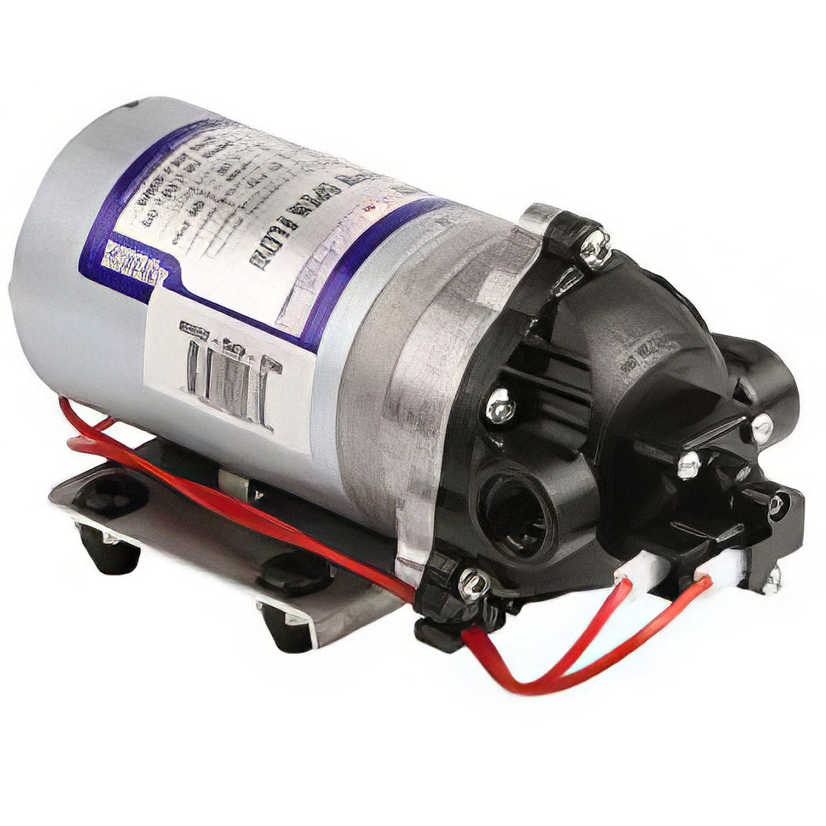12V DIAPHRAGM PUMP PUMP WITH DEMAND SWITCH - 1.2 GPM / 60 PSI3/8" FEMALE PORTS