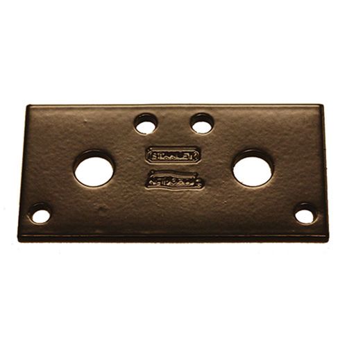 Miter Joint Mending Plate, Steel, 3 In. x 1.3 In. x 1/8 In.
