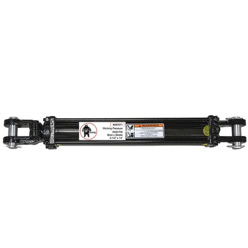 Grizzly Hydraulic Cylinder, 2-1/2 In. Bore 14 In. Stroke