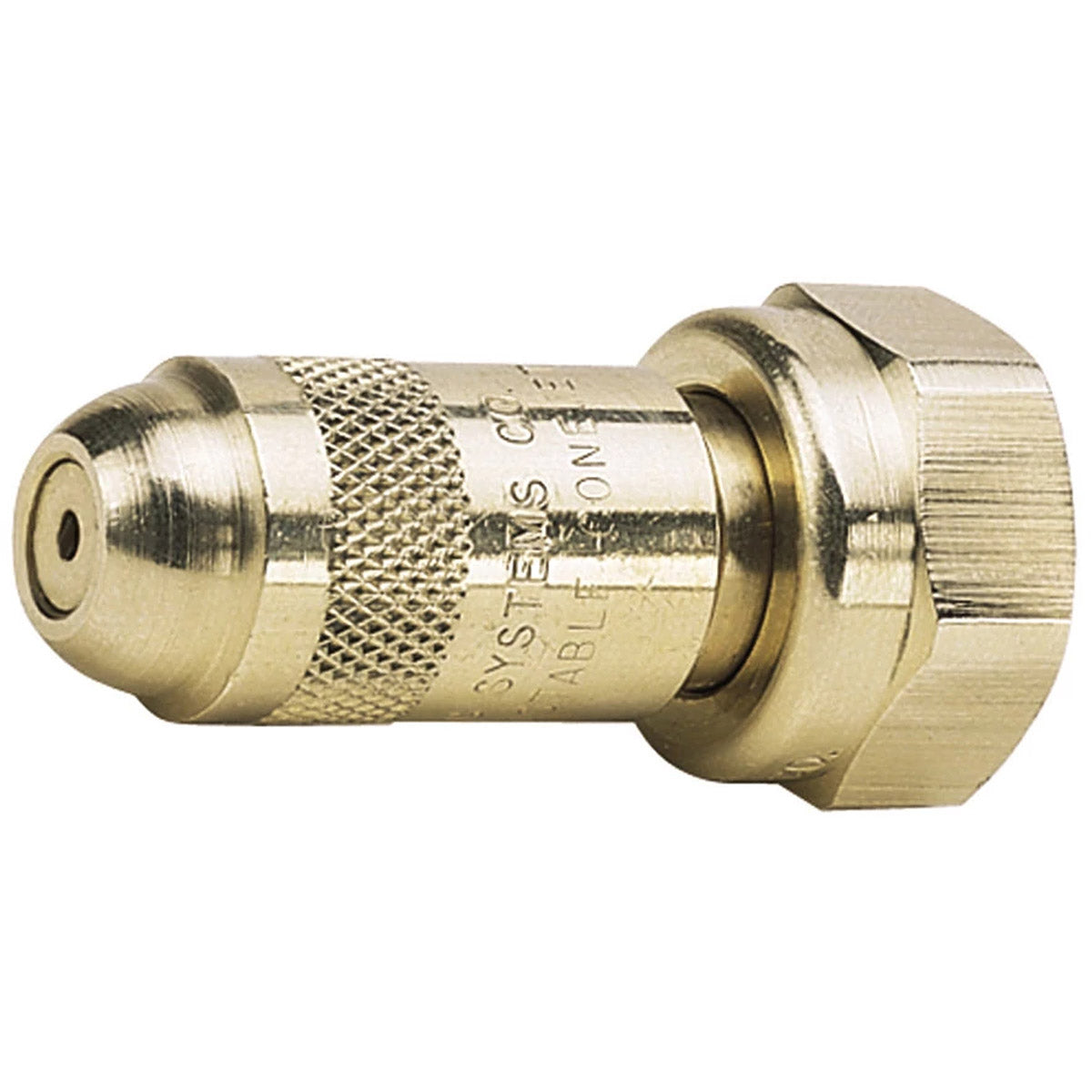 TeeJet 5500X2 Adjustable ConeJet Spray Tip, Brass, Orifice #2, 150 PSI