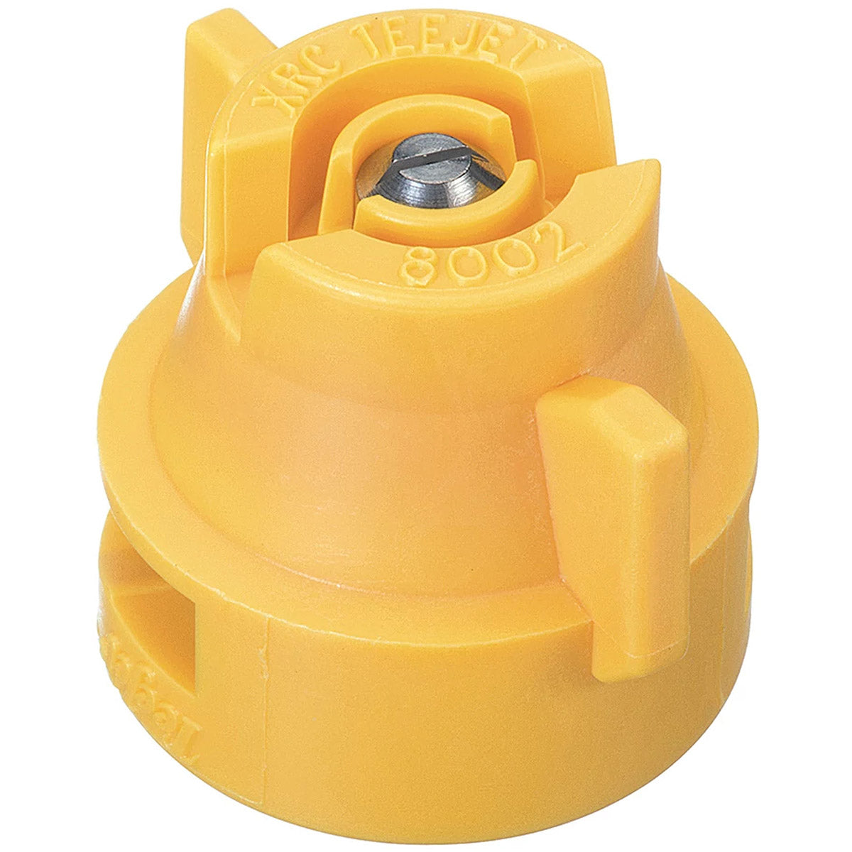 TeeJet XRC8002VS XR Extended Range Flat Spray Tip, Poly/Stainless, 80°, Yellow, Orifice 2