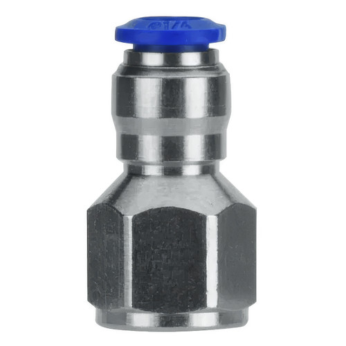 AIGNEP 88030-06-06, 3/8 in. Push-To-Connect Tube x 3/8 in. Straight Female Fitting, NPTF