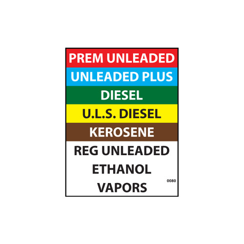 PT Coupling Commodity Tag Decal 080