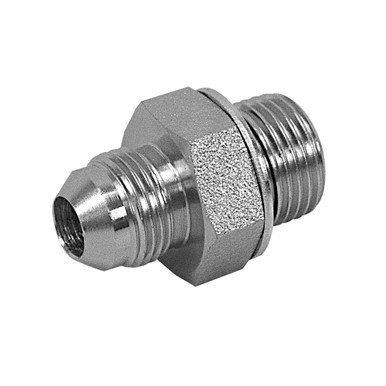 JIC 10 Male x 1/2" BSPP Male Straight 3800-10-08 Adapter