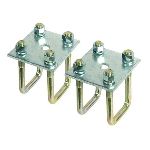 TowRight U-Bolt Kit for 2 In. Square Axle
