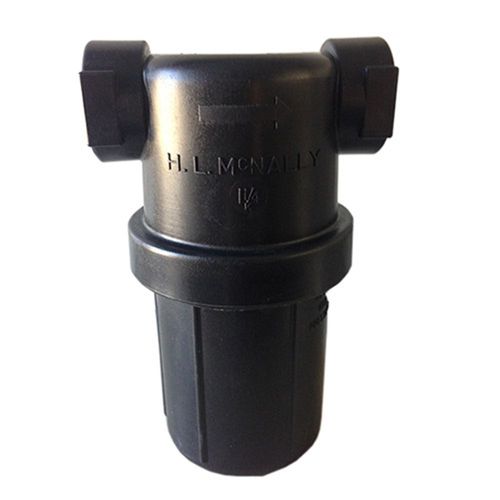 Polypropylene T Strainer, 1-1/4 In.