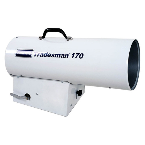 L.B. White Tradesman 170 Forced Air 170,000 BTU Direct Fired LP Open Flame Heater