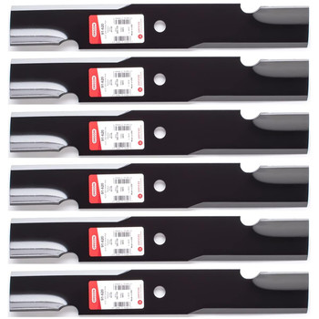 Oregon 6 Pack of Genuine OEM Replacement Mower Blades # 91-620X4-6PK