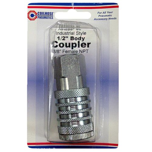 1/2 In. Coupler, 3/8 In. FPT