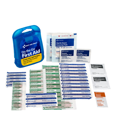 SmartCompliance Complete First Aid Cabinet Food Service without Medications, Plastic, ANSI 2021 Class A+ 91095