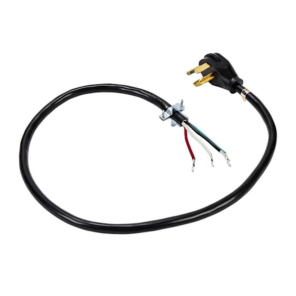 Whirlpool Replacement 6ft 4-Wire 30amp Power Cord For Range, Part#PT600L