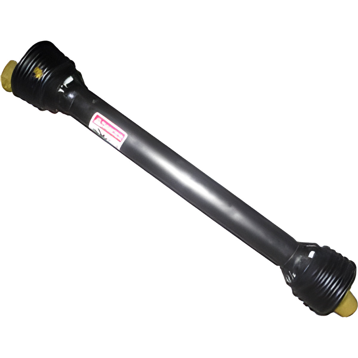 METRIC COMPLETE CV DRIVELINE - CAT 6 CV - WALTERCHEID SERIES 2580 STAR TUBING - 55" COMPRESSED LENGTH - ALL PURPOSE APPLICATION 1-3/8-21 SPLINE TRACTOR YOKE