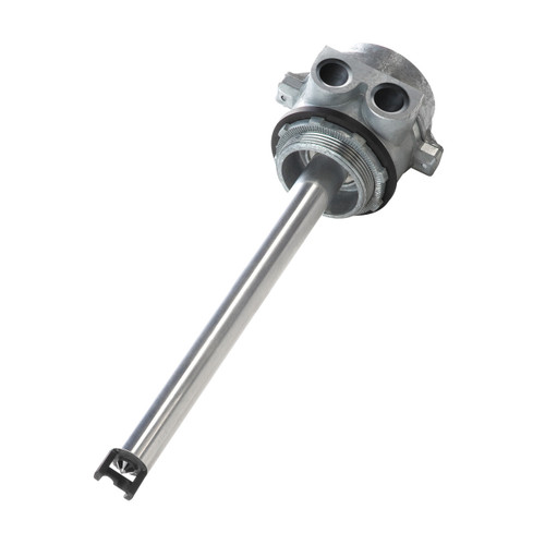 Scully Scul-Sense™ SP-TO/MHC(MC) Two-Wire Optic Sensor, 12 in. Shaft, 2 in. NPT Holder, 2 1/8 in. Medium Cap