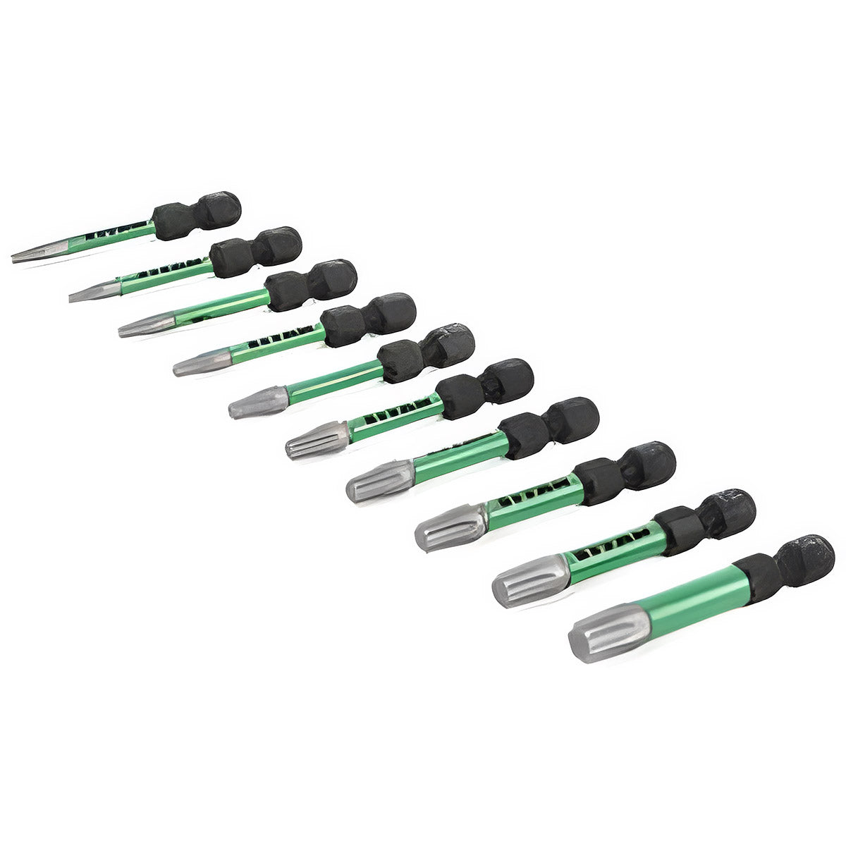 10 PC. IMPACT STAR BIT SET