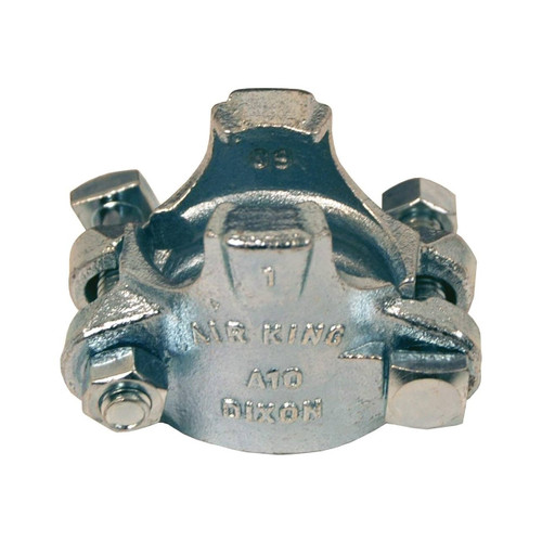 Dixon Air King A4 1/2 in. Plated Iron Clamp, 1 in. - 1-12/64 in. Hose OD