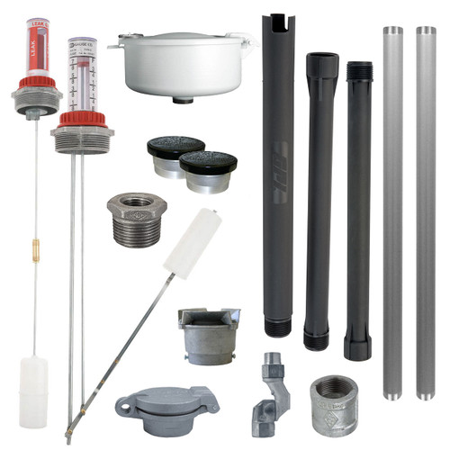 Diesel Vent Kit W/ 1 in. Swivel for 550 Gal x 48 in. Double Wall Tank