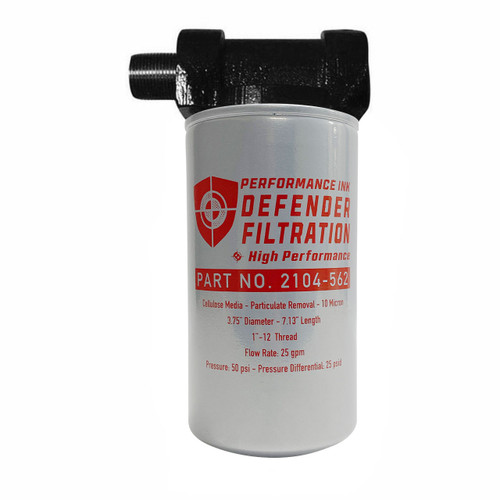 Performance Ink 3/4 in. Gasoline Pump Filter Kit - 10 Micron - 25 GPM