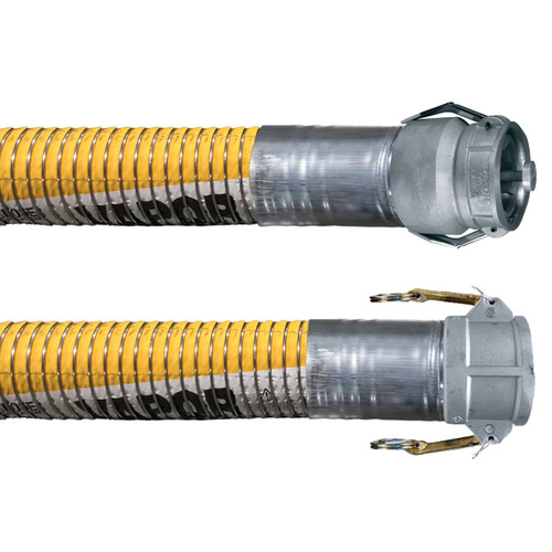 Willcox Composite 4 in. Vapor Recovery Hose Assemblies w/ Part C Female Coupler x Dixon VR4040CS-AL Ends