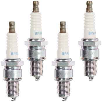 NGK 4 Pack of Genuine OEM Replacement Spark Plugs - BPR4ES-4PK