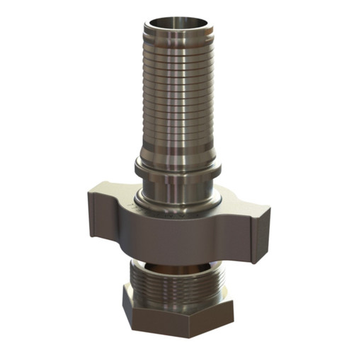 Campbell Fittings GJF-3 3/4 in. Female Viton Seal Ground Joint Coupling w/ Wing Nut
